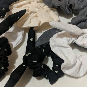 Adorable homeade bow scrunchies!